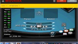 Baccarat strategy