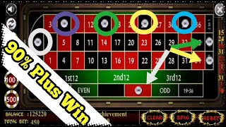 90% Plus Win Strategy to Roulette –  Enjoy This Effective Roulette Strategy