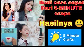 MENGIKUTI TIPS ATAU CARA CEPAT DARI 5-MINUTE CRAPS  hasilnya MENGECEWAKAN????