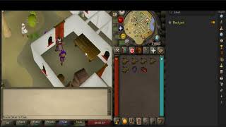 Left click only blackjack using runelite+