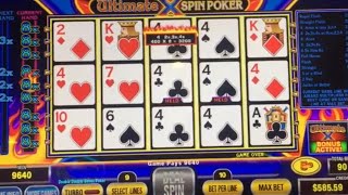 Ultimate x spin poker 4s