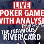 LATE NIGHT POKER Commentary – SAVAGE River Card Ruins Everything! (06/02) PT2