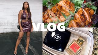 TA$TE OF MY LIFE VLOG: I Got Baccarat Rouge Baby, Luxury Unboxing, Watch Me Style & Take Pics for IG