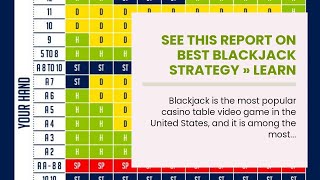 See This Report on Best Blackjack Strategy » Learn Basic & Advanced Strategies