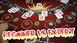 BEGINNER VS EXPERT Blackjack – D&D Episode 2