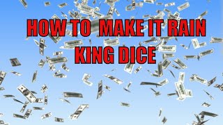 HOW TO PLAY CRAPS AND WIN / WITH KING DICE 30 +++ ROLL