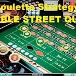 The DOUBLE STREET QUAD Roulette strategy. A difficult to win strategy !!!