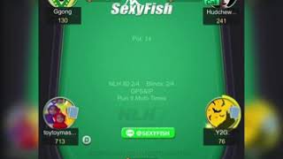 Wow sorry I’m loose  – Sexyfish Review #Texasholdem#game#nlh#poker