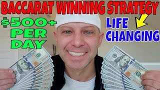 Baccarat Strategy- Christopher Mitchell Tells How To Play Baccarat & Make $500+ Per Day.