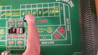 Craps strategy. 6..7..8 and a few moves.