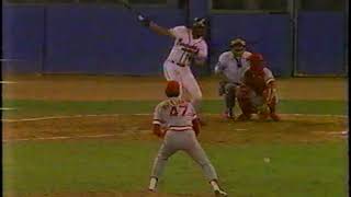 Cincinnati Reds vs Atlanta Braves (9-15-1987) “The Reds Play BLACKJACK Against The Braves”