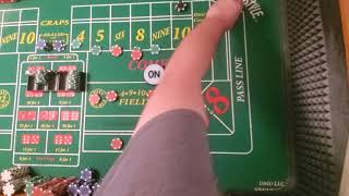 Craps! Trying the AB10 on a Crapsless Table! Works like a champ!