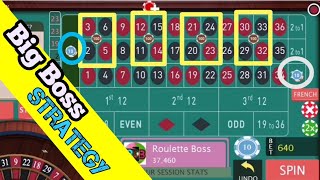 The Big Boss Strategy to Roulette Win #roulette