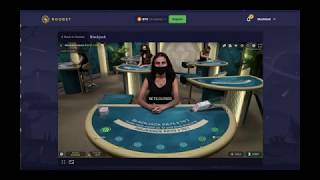 $180 vs Roobet Live Blackjack