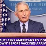 Coronavirus warning: Dr. Fauci asks Americans to ‘double down’ before vaccines arrive