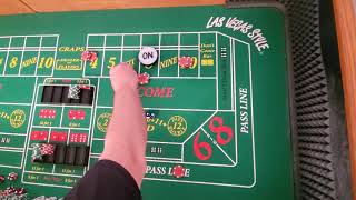 Craps comparison ” Come bets + odds” various ways, vs My 3 and Out strategy!