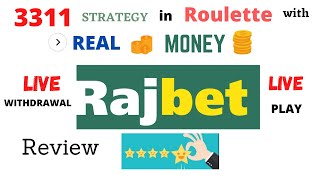 Rajbet Review| Playing Roulette with Real Money |  Best, Trusted Online casino Platform.