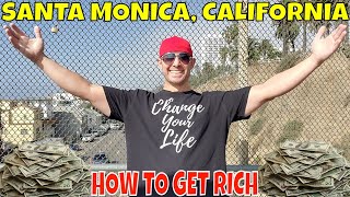 Santa Monica California- Christopher Mitchell Reveals How To Get Rich- Motivational Video.