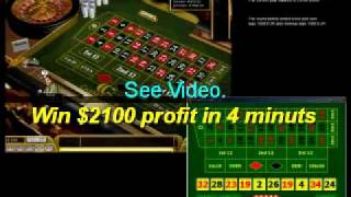 HOW TO BEAT ONLINE ROULETTE GAME OVER !!