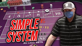 🔥 SIMPLE WORKS 🔥 30 Roll Craps Challenge – WIN BIG or BUST #28
