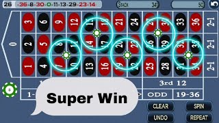 Super & Unique Winning Strategy to Roulette | Roulette Strategy to Win