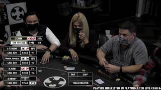 TCH Live – 12/3/2020 – Thursday $2/$5 No Limit Hold ‘Em Cash Game