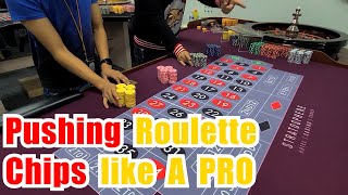 CEG Dealer School RAW Roulette Class #1 Pushing Stacks of Chips – Short Version