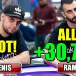 POT! ALL-IN! +$30,755 for Ramsey in WILD PLO Cash Game! ♠ Live at the Bike! Poker Stream