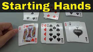 Best Starting Hands In Poker-No Limit Hold Em