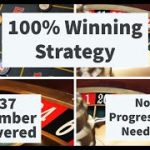 Roulette 100% winning strategy + All 37 number covered + No progression needed