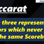 Baccarat, the three representative factors which never allow the same Scoreboards