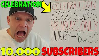 Christopher Mitchell Celebrates 10,000 YouTube Subscribers & Gives A $250 Special For 48 Hours ONLY!