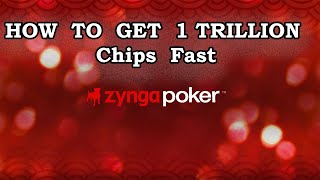 Zynga Poker How To Get 1 Trillion Chips Fast Tutorial 2020