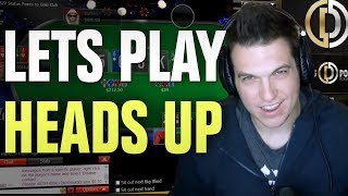 Let’s Play Heads Up (Day 37, Bankroll Challenge)