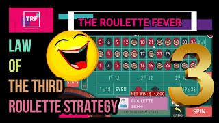 Law Of The Third Roulette Strategy | TheRouletteFever