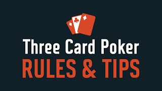 How to Play Three Card Poker with Demo Game – Rules and Strategy