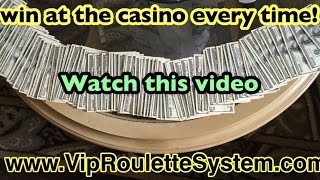 How to Win at Roulette!! The VIP Roulette Life! Best Roulette System!