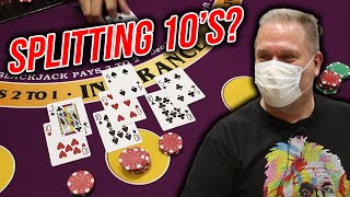 🔥 RISKING IT 🔥 10 Minute Blackjack Challenge – WIN BIG or BUST #53