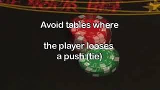 What Kind of Tables to Avoid in Blackjack: Part 2