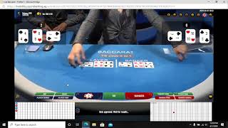 Baccarat Winning Strategies with M.M. By Gambling Chi LIVE PLAY  6/1/20