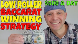Christopher Mitchell Low Roller Baccarat Strategy- How To Play Baccarat & Make $500 A Day.