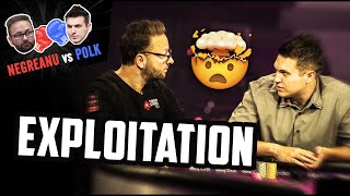 NEGREANU vs POLK | EXPLOITATION in the High Stakes Feud