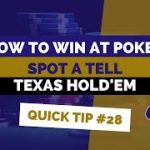 Does Every Poker Player Have a Tell? | Poker Tip #28