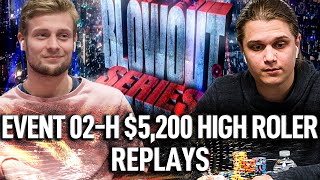 BLOWOUT SERIES 02-H $5,200 tinnoemulder | Lena900 | DuTTiFruTTi9 Final Table Poker Replays