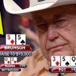 Doyle Brunson TRAPS Elezra With The FULL HOUSE In A Six-Figure Pot