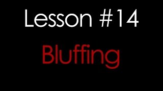 Bluffing in Poker – How to Bluff?