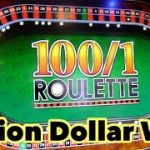 100/1 ODDS ROULETTE. HOW TO WIN AT WILLIAM HILL FOBT. MILLION DOLLAR WIN AT WILLIAM HILL