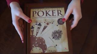 ASMR Poker Lesson * Tapping * Unpackaging * Whispers