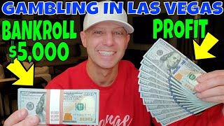 Gambling In Las Vegas- Christopher Mitchell’s Baccarat Strategy Makes $1,200 In 53 Minutes.