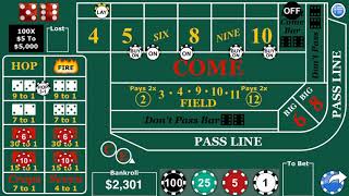 Q Best craps Strategy For Dice Controllers/setters/Monacout Craps